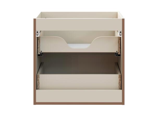 Servantskap DONNA SAND  60 cm 60x46x57 -  2 Skuffer
