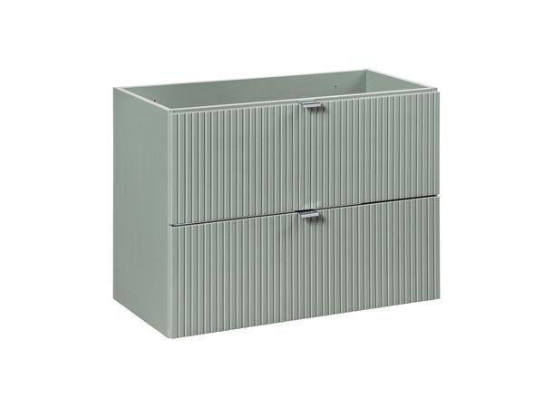 Servantskap LINE REED GREEN 80 cm 80x39x57 - 2 Skuffer