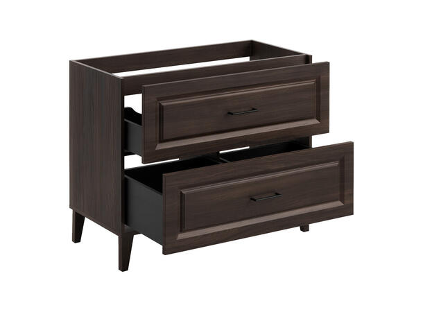 Servantskap Mørkdal -  100 cm 100x46x82 - 2 Skuffer Ristretto Eik