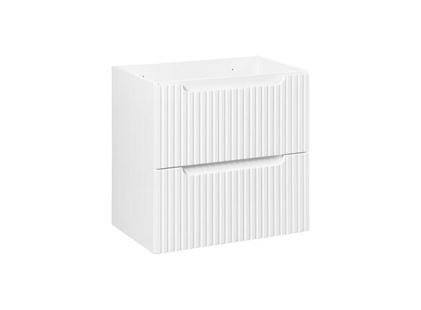Servantskap NOVA WHITE 60 cm 60x39x57 - 2 Skuffer