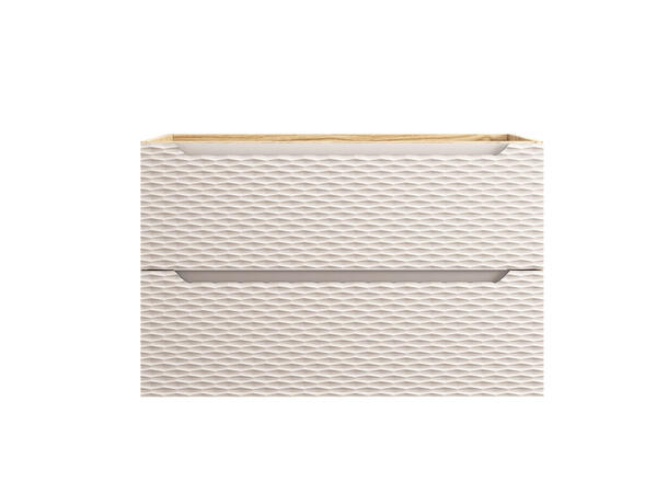 Servantskap OCEAN  BEIGE  90 cm 90x46x57 -  2 Skuffer