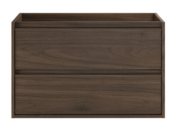 Servantskap VIOLA  VILLA  80 cm 80x46x50 - 2 Skuffer Valnøtt