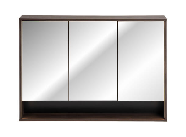 Speilskap  Mørkdal -  120 cm 120x85x20 m/3 dører