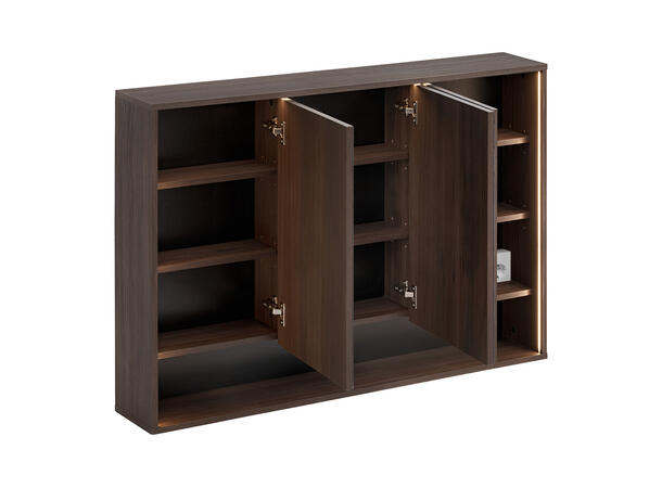 Speilskap  Mørkdal -  120 cm 120x85x20 m/3 dører