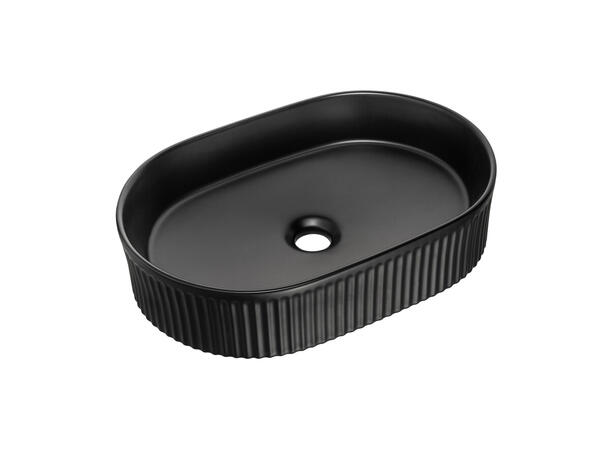 Toppmontert Servant BEYOND 5 BLACK 48x11x32 cm - Svart matt