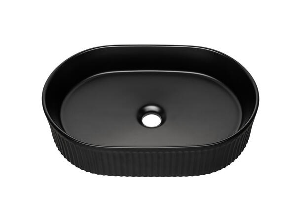 Toppmontert Servant BEYOND 5 BLACK 48x11x32 cm - Svart matt