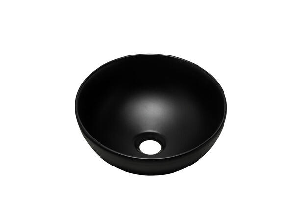 Toppmontert Servant DOMI BLACK 32x14x32 cm - Svart  matt