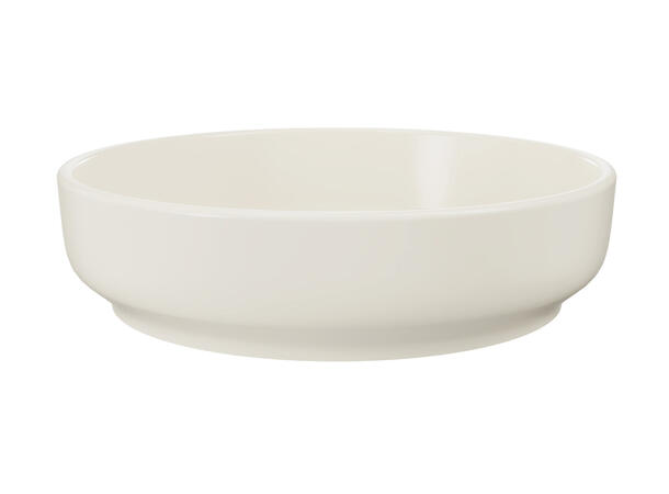 Toppmontert Servant RIVER 1  IVORY MATT 40x12x40 cm - Elfenbein