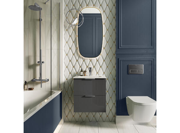 Underskap m/servant  50 cm 51x36x55 - Antrasitt