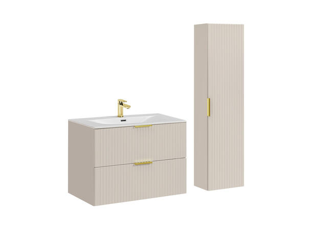 Underskap med servant ADEL CASHMERE 80 80x46x57 - 2 Skuffer