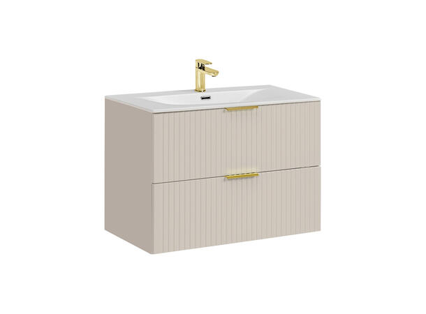 Underskap med servant ADEL CASHMERE 80 80x46x57 - 2 Skuffer