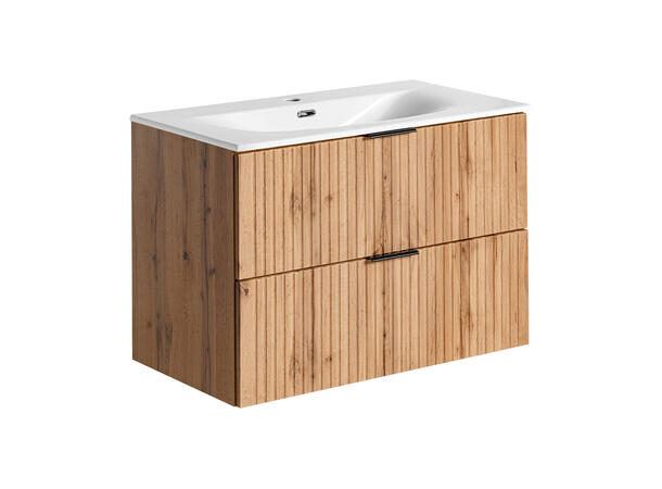 Underskap med servant ADEL OAK 80 80x46x57 - 2 Skuffer