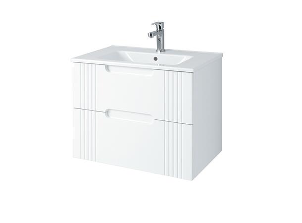 Underskap med servant FIJI WHITE 80 cm 80x46x62 - 2 Skuffer