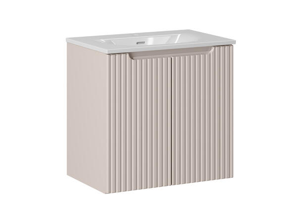 Underskap med servant NOVA CASHMERE 60 60x39x57- m/2 dør