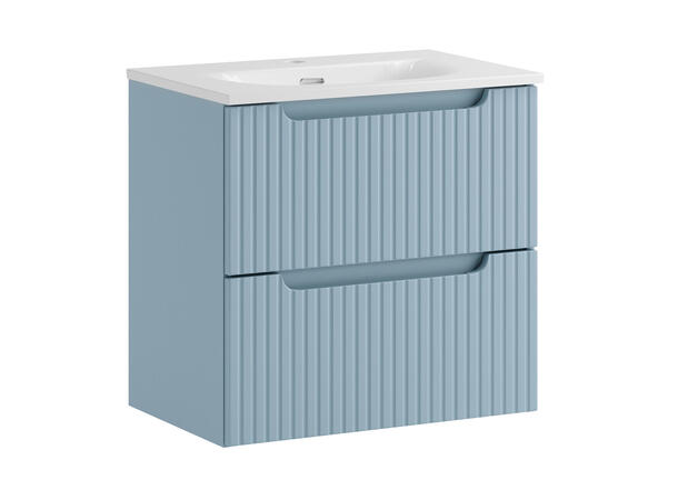 Underskap med servant Nova Denim 60 60x39x57 - 2 Skuffer