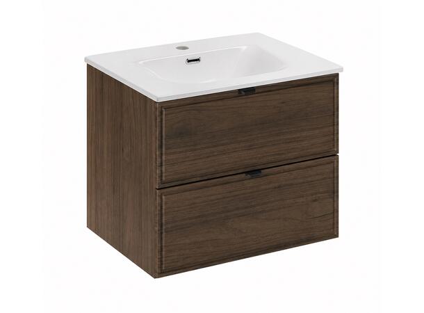 Underskap med servant TERRA  VILLA 60 cm 60x46x50 - 2 Skuffer