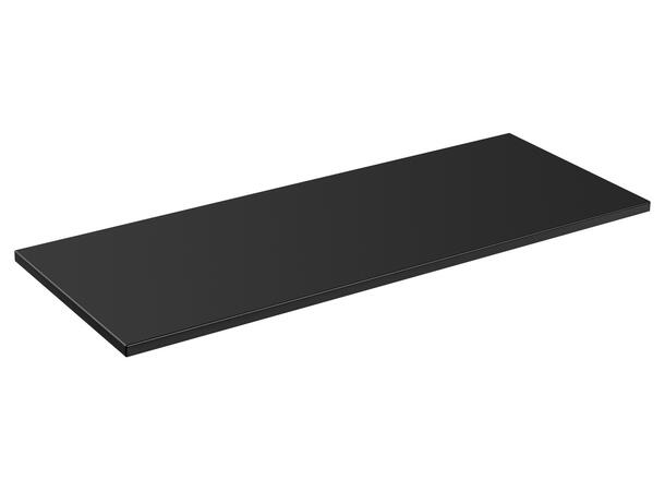 Benkeplate ADEL BLACK 120 cm 120x2,2x46,6 - Svart matt