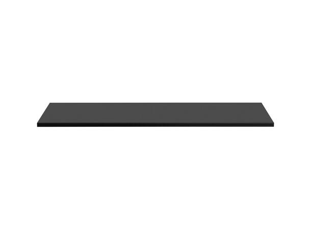 Benkeplate ADEL BLACK 120 cm 120x2,2x46,6 - Svart matt