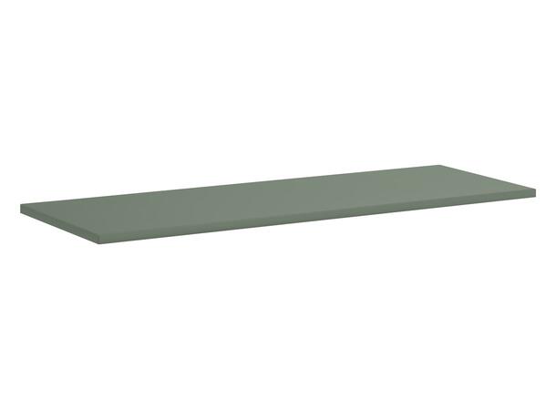 Benkeplate SKOGSGRØNN 160 cm 160x2,5x46 - Sivgrønn