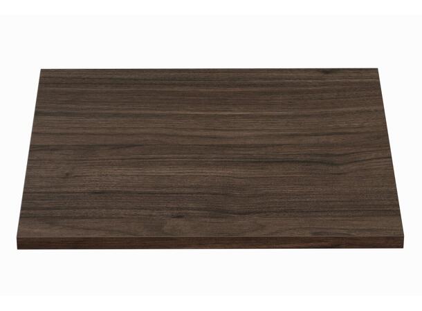 Benkeplate  VILLA  60 cm 60x2,5x46 -  Valnøtt