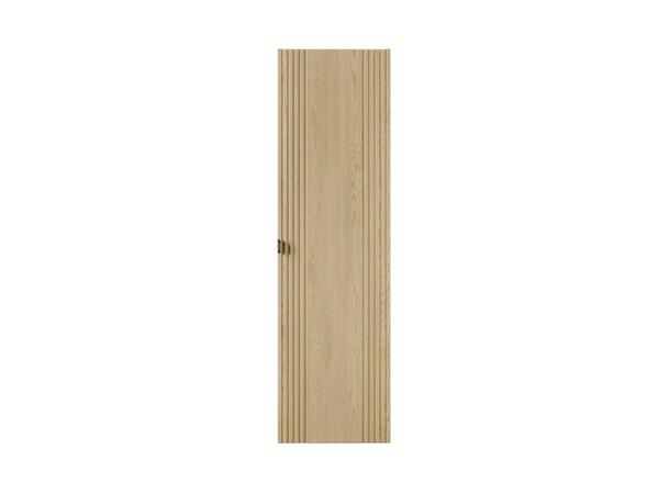 Høyskap OVALIA CREMONA H = 140 cm  m/1 dør- Eik Cremona