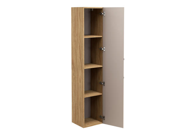 Høyskap  LUXOR BEIGE H = 170 cm  m/1 dør