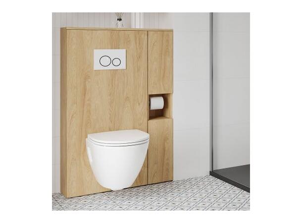 Komplett møbelsett til innbyggingssister 76x120 - Eik