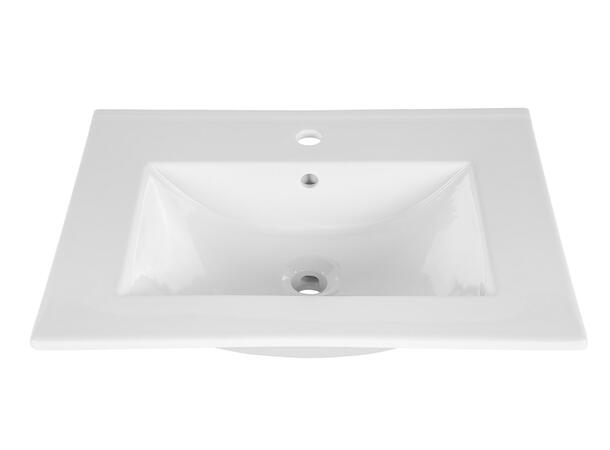 Møbelservant LAVA 60 DP 61x17x46cm - Hvit