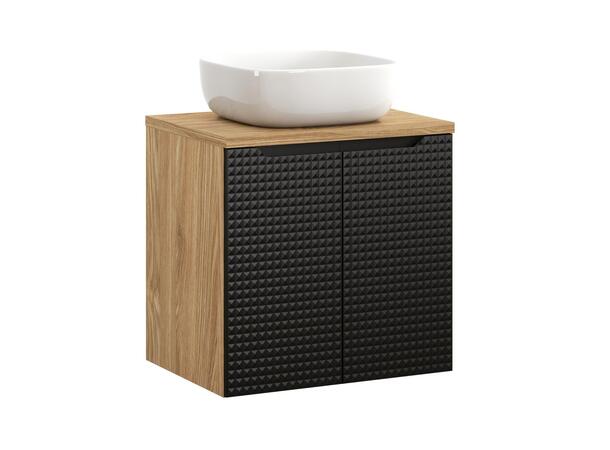 Møbelpakke LUXOR  BLACK 60 60x46x57 - m/2 dør