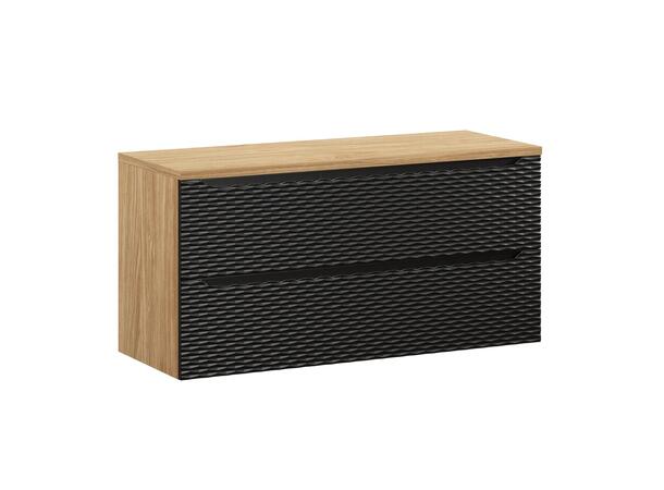 Møbelpakke OCEAN BLACK 120 cm 120x46x57 2 Skuffer