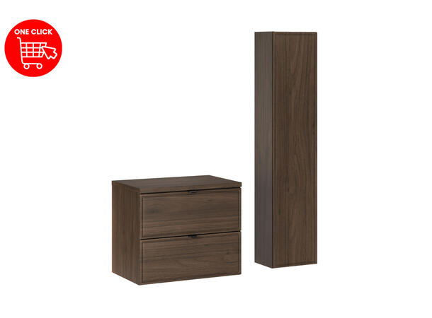 Møbelpakke TERRA VILLA 60 60x46x45 -  2  Skuffer- Valnøtt