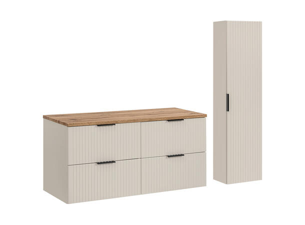 Møbelpakke  ADEL CASHMERE 120 120x46x57 - 4 Skuffer