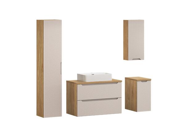 Møbelpakke  LUXOR  BEIGE 90 90x46x57 - 2 Skuffer