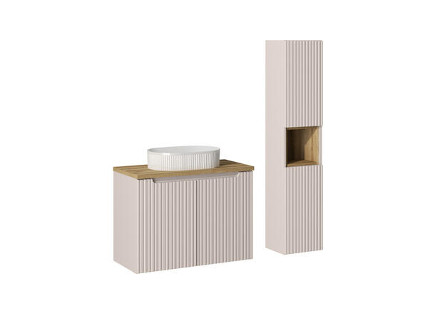 Møbelpakke  NOVA CASHMERE 80 80x39x57- m/2 dør
