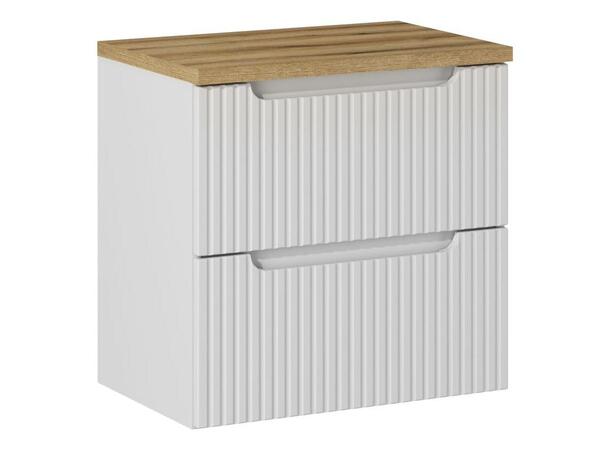 Møbelpakke  NOVA WHITE 60 cm 60x39x57- 2 Skuffer