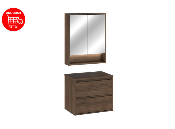 Møbelpakke  VIola VILLA 60 60x46x45 -  2  Skuffer Valnøtt