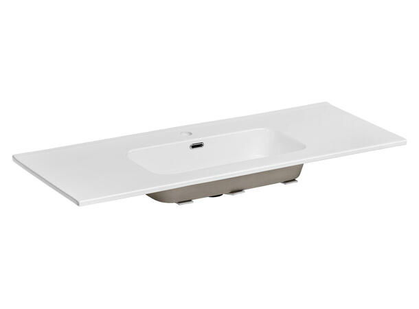 Møbelservant GO 120 DP 121x17x46 cm - Hvit