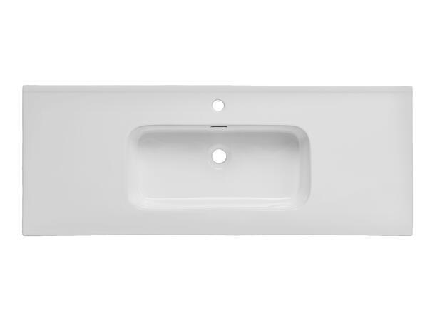 Møbelservant GO 120 DP 121x17x46 cm - Hvit