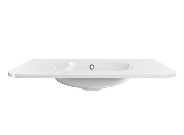 Møbelservant PURE WHITE GLOSS  80 80x12x46cm - Hvit