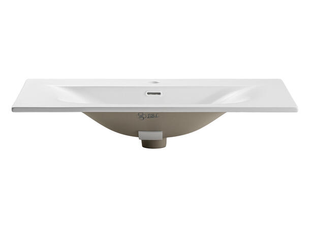 Møbelservant SKY 1 80 DP  WHITE 81x17x46cm - Hvit matt