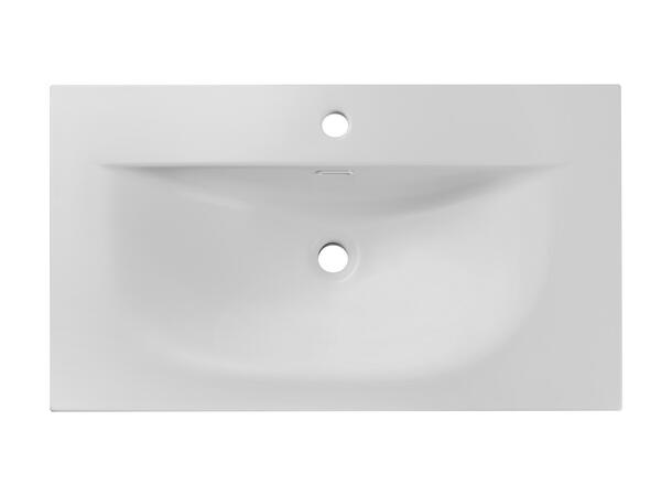 Møbelservant SKY 1 80 DP  WHITE 81x17x46cm - Hvit matt