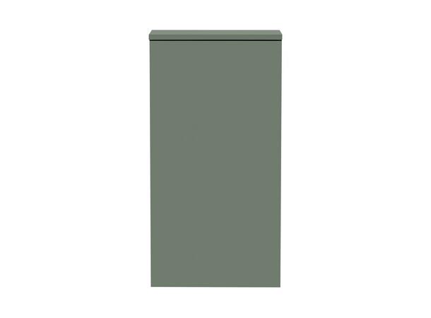 Overskap   m/LED-belysning 40x13x78  m/1 dør- Sivgrønn