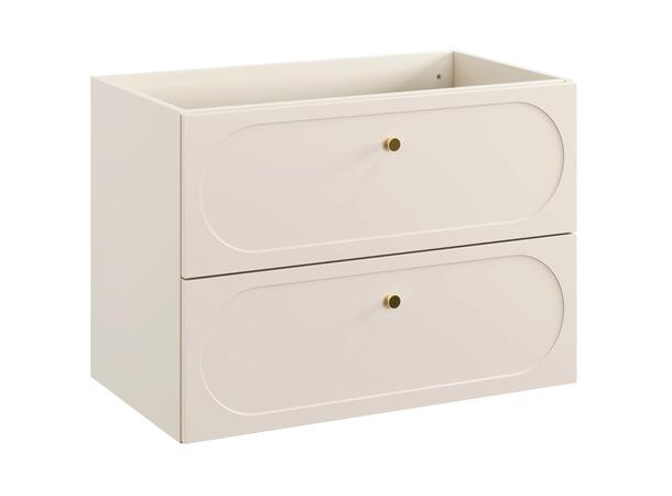 Servantskap DONNA SAND  80 cm 80x46x57 -  2 Skuffer