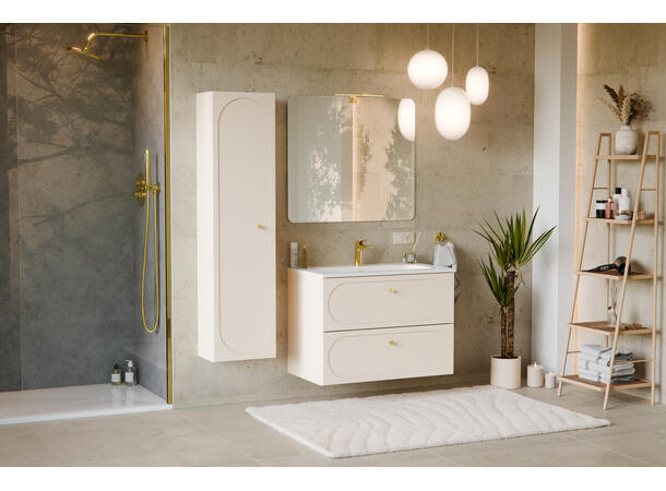 Servantskap DONNA SAND  80 cm 80x46x57 -  2 Skuffer