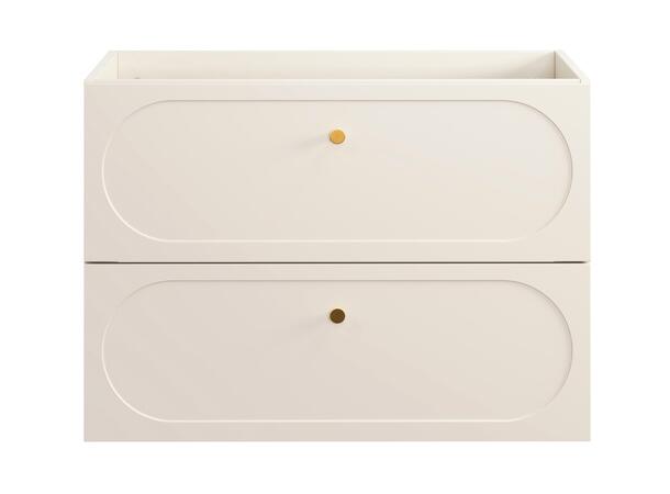 Servantskap DONNA SAND  80 cm 80x46x57 -  2 Skuffer
