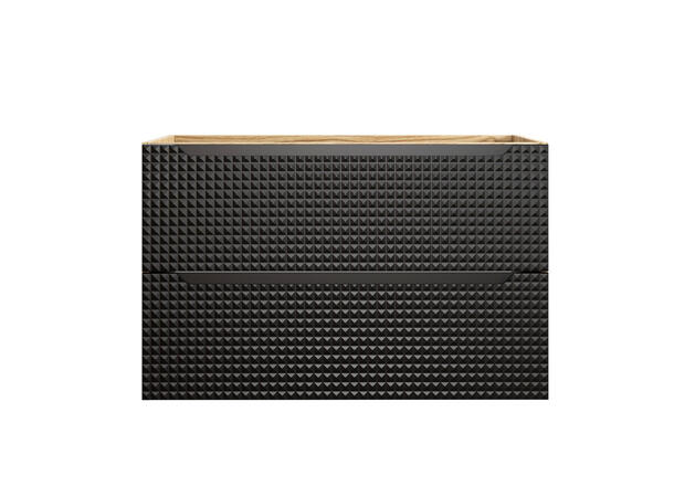 Servantskap LUXOR BLACK  90 cm 90x46x57 -  2 Skuffer