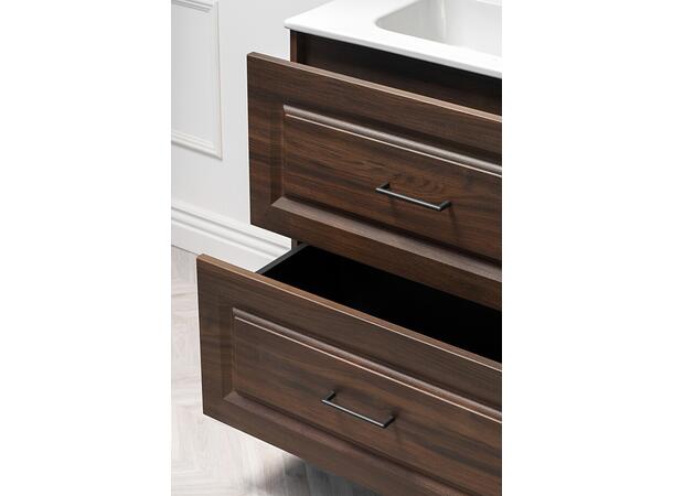 Servantskap Mørkdal -  120 cm 120x46x82 - 2 Skuffer Ristretto Eik