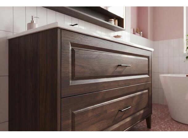 Servantskap Mørkdal -  120 cm 120x46x82 - 2 Skuffer Ristretto Eik