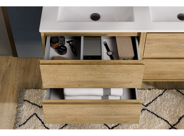 Servantskap VIOLA CREMONA  80 cm 80x46x50 - 2 Skuffer