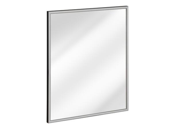 Speil LED ALICE 70 - Grafitt matt 70x,80x3   med ramme
